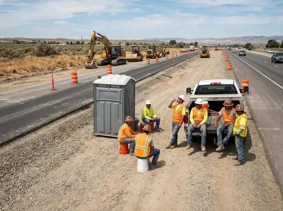 highway-road-construction-crew-007 — frequently asked questions, Porta Potty and Restroom Rentals in Brevard, NC